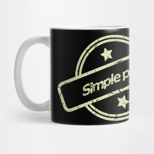 vintage simple plan Mug